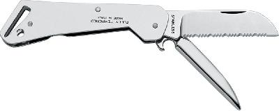 coltello inox mm. 185